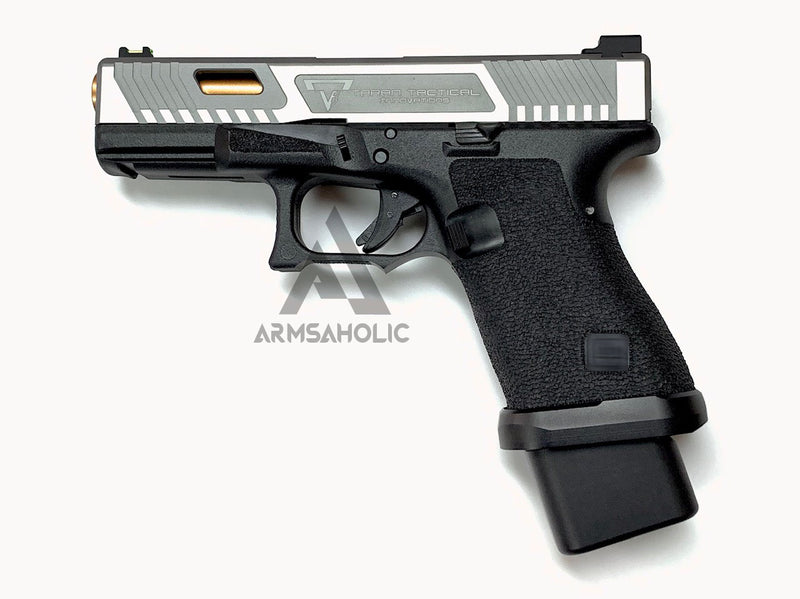 Load image into Gallery viewer, ArmsAholic Custom - T-style G19 Gen3 Arisoft GBB Pistol - Gray
