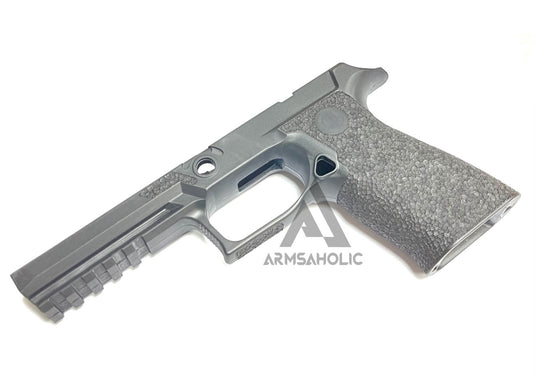 ArmsAholic Custom P-Style X-Series Carry Full Size Lower Frame For VFC M17/M18/P320 GBB - Black