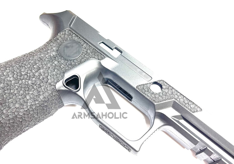 Load image into Gallery viewer, ArmsAholic Custom P-Style X-Series Carry Full Size Lower Frame For VFC M17/M18/P320 GBB - Black