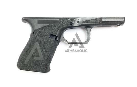 ArmsAholic Custom AGA-style Lower Frame for Marui G19 Airsoft GBB - Big Logo Black