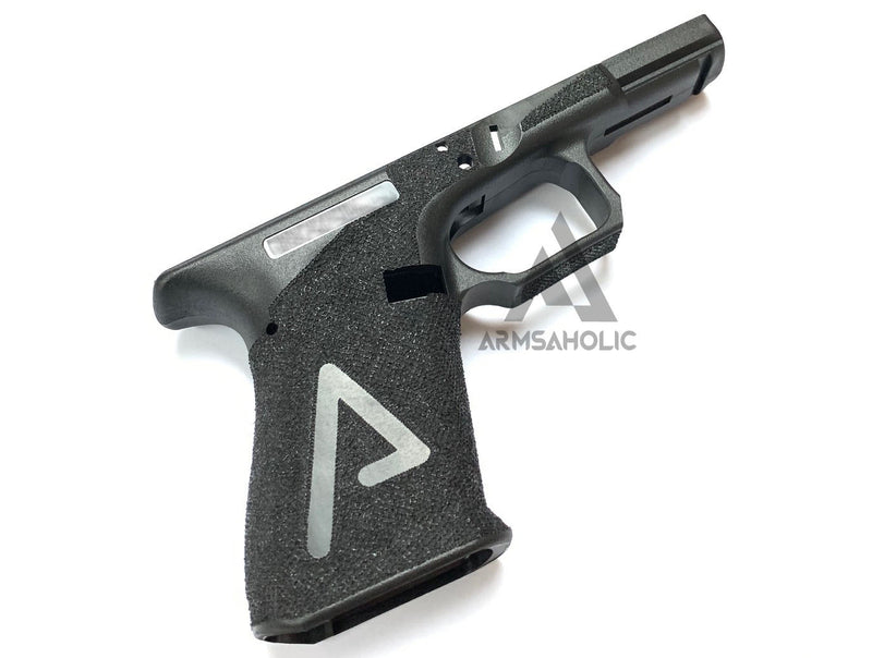 Load image into Gallery viewer, ArmsAholic Custom AGA-style Lower Frame for Marui G19 Airsoft GBB - Big Logo Black