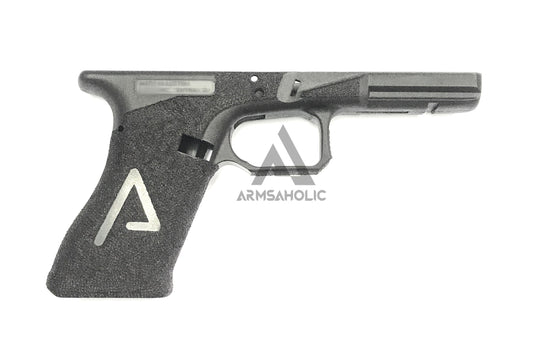 ArmsAholic Custom AGA-style Lower Frame for Marui 17 / 18C Airsoft GBB - Big Logo Version