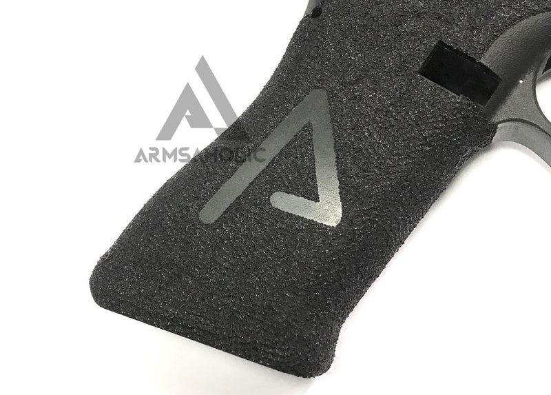 Load image into Gallery viewer, ArmsAholic Custom AGA-style Lower Frame for Marui 17 / 18C Airsoft GBB - Big Logo Version