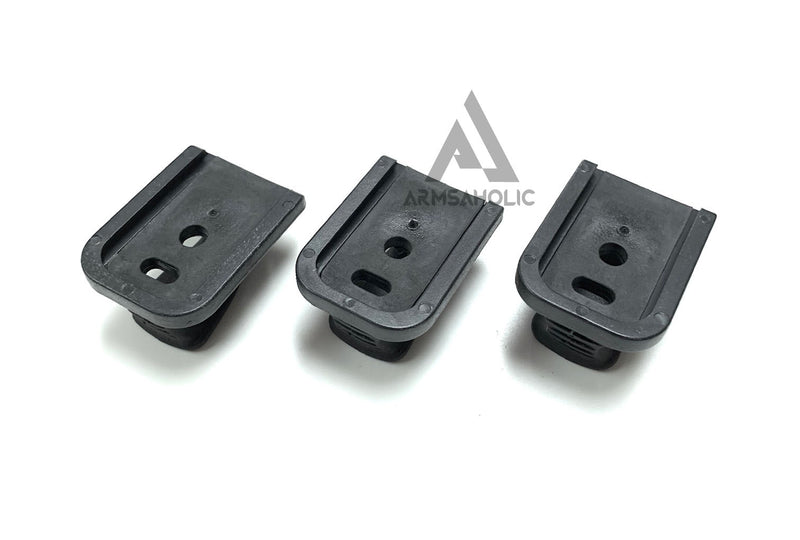 Load image into Gallery viewer, 5KU Magazine Speedplate for Marui/KJ/WE G-Series (3Pcs) Black