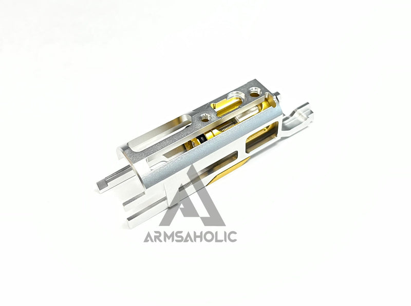 Load image into Gallery viewer, NOVA CNC Aluminum Adjustable Blowback Housing For MARUI HICAPA / MEU / 1911 GBB Series - Silver