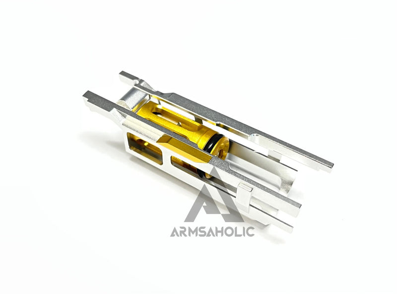 Load image into Gallery viewer, NOVA CNC Aluminum Adjustable Blowback Housing For MARUI HICAPA / MEU / 1911 GBB Series - Silver