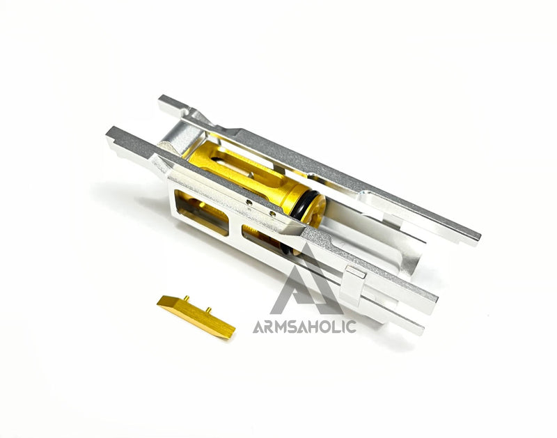 Load image into Gallery viewer, NOVA CNC Aluminum Adjustable Blowback Housing For MARUI HICAPA / MEU / 1911 GBB Series - Silver