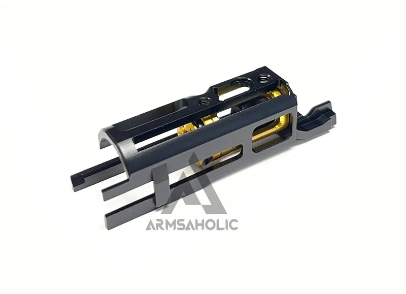 Load image into Gallery viewer, NOVA CNC Aluminum Adjustable Blowback Housing For MARUI HICAPA / MEU / 1911 GBB Series - Black