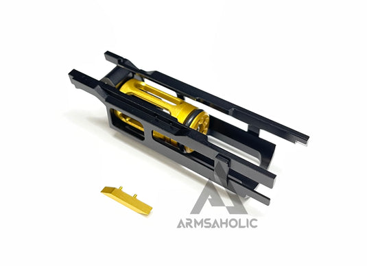 NOVA CNC Aluminum Adjustable Blowback Housing For MARUI HICAPA / MEU / 1911 GBB Series - Black