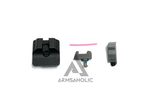 Nova CNC LK-UG style with Comp Slide Set for Marui G17/22/34 GBB Series - Titanium Grey