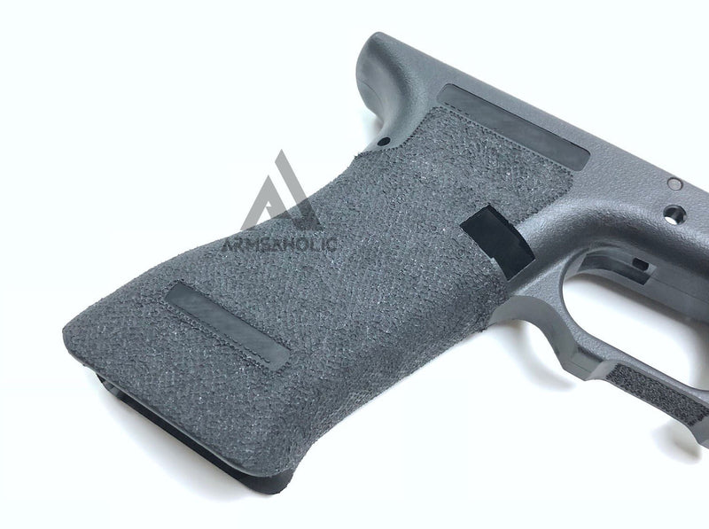 Load image into Gallery viewer, Armsaholic Custom S-style Lower Frame For Marui 17 / 18C Airsoft GBB Black (Finger Glove Remove)