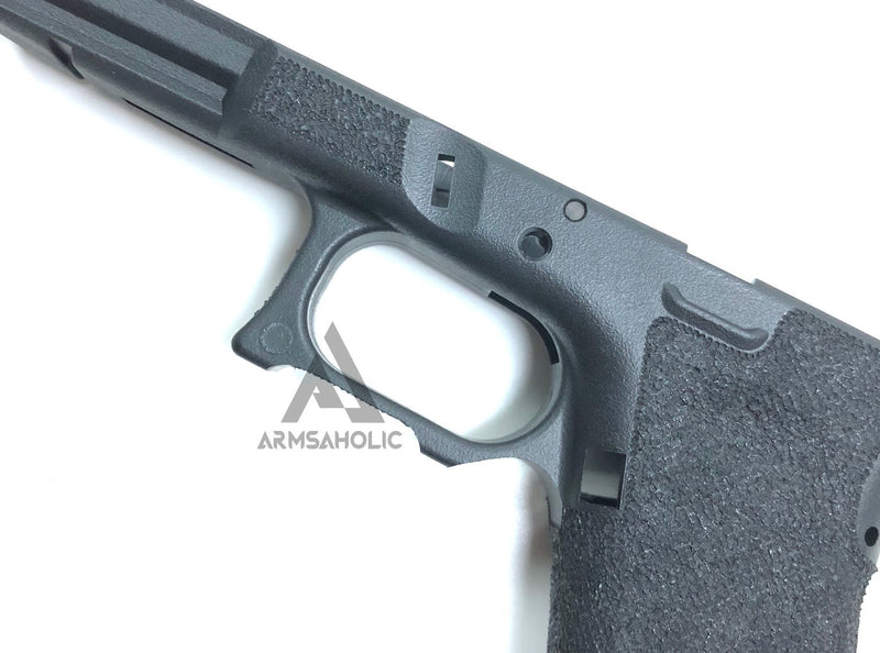 Load image into Gallery viewer, Armsaholic Custom S-style Lower Frame For Marui 17 / 18C Airsoft GBB Black (Finger Glove Remove)