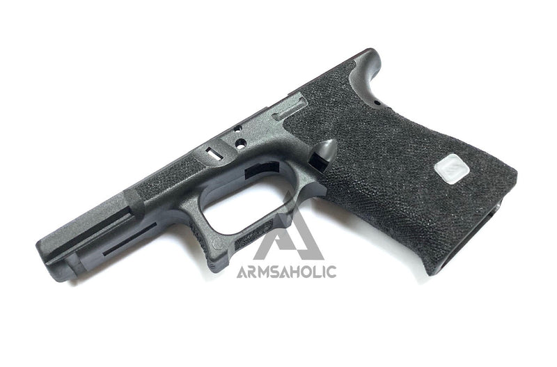 Load image into Gallery viewer, ArmsAholic Custom S-style Stippling Lower Frame 01 for Marui G19 GBB - Black