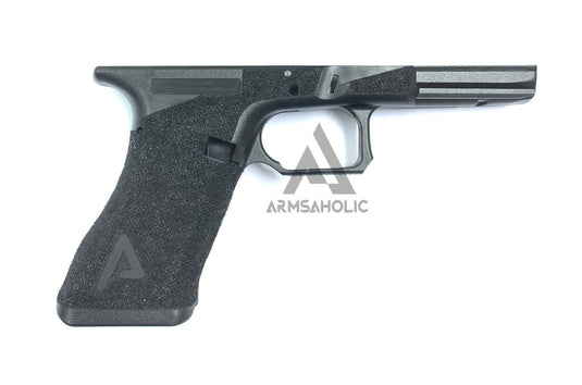 ArmsAholic Custom AGA-style Lower Frame for Marui 17 / 18C Airsoft GBB - Logo Version