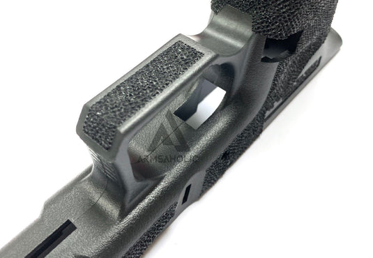 ArmsAholic Custom AGA-style Lower Frame for Marui 17 / 18C Airsoft GBB - Logo Version