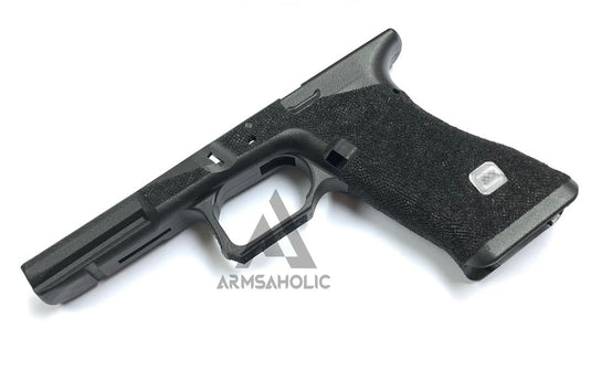 ArmsAholic Custom AGA-style Lower Frame for Marui 17 / 18C Airsoft GBB - Logo Version