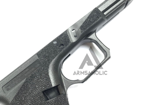 ArmsAholic Custom AGA-style Lower Frame for Marui 17 / 18C Airsoft GBB - Logo Version