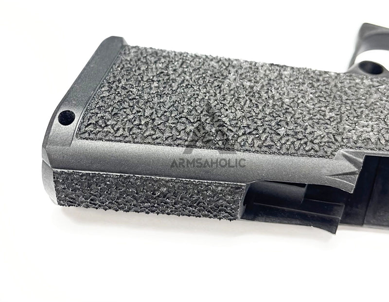 Load image into Gallery viewer, ArmsAholic Custom Lower Frame 02 For Marui HI-CAPA Airsoft GBB Black
