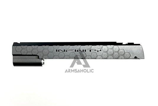 Bomber CNC Aluminum ( Hex Style ) Slide for Marui Hi-Capa / 1911 GBB - Black