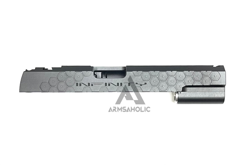 Load image into Gallery viewer, Bomber CNC Aluminum ( Hex Style ) Slide for Marui Hi-Capa / 1911 GBB - Black