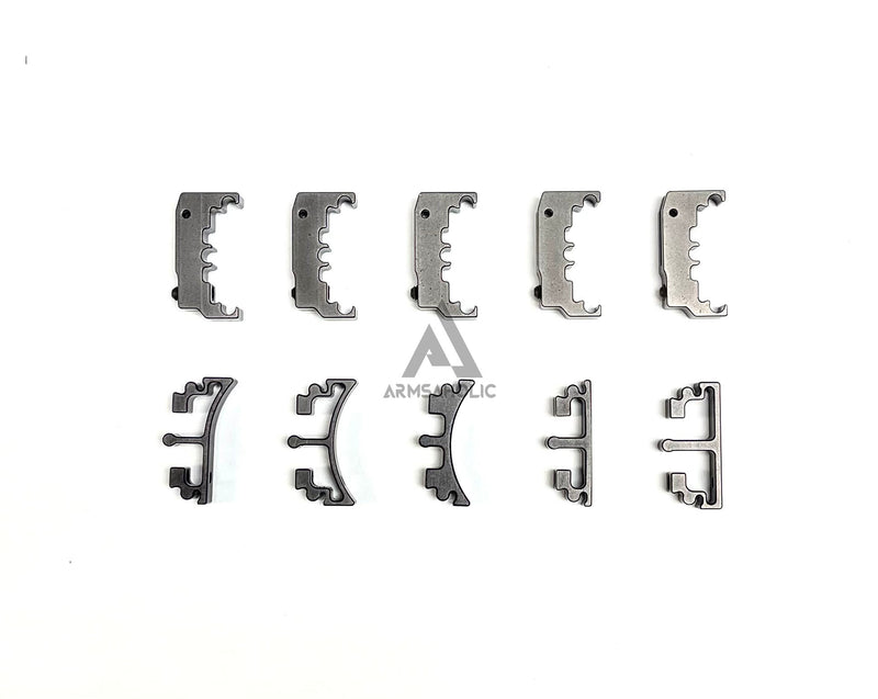 Load image into Gallery viewer, Nova CNC Aluminum Puzzle Trigger Set for Tokyo Marui HI-CAPA GBB Series - Black