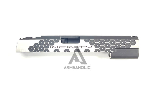 Bomber CNC Aluminum ( Hex Style ) Slide for Marui Hi-Capa / 1911 GBB - 2-tones