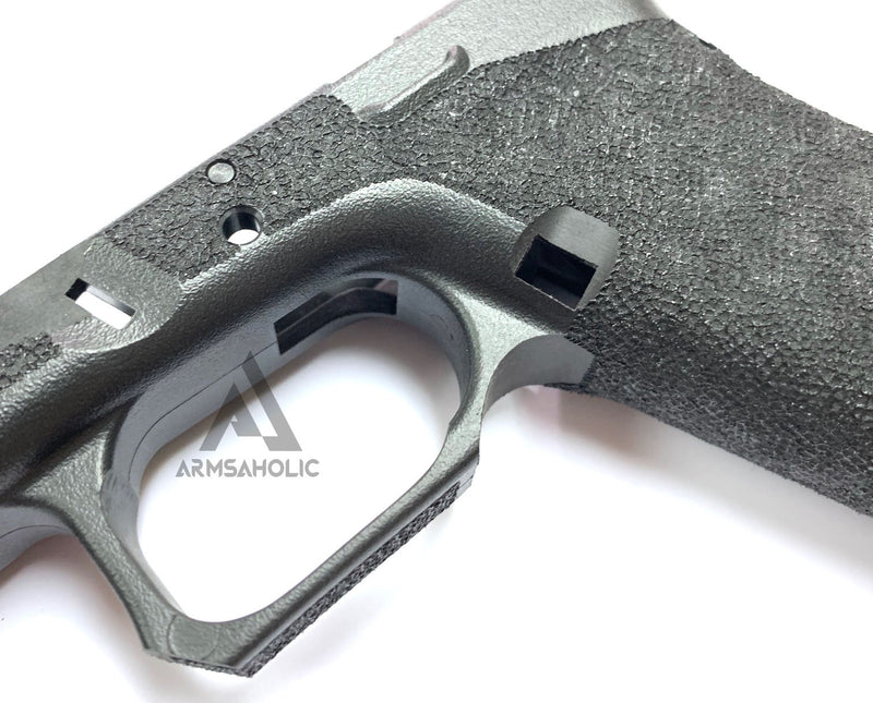 Load image into Gallery viewer, ArmsAholic Custom AGA-style Lower Frame for Marui 17 / 18C Airsoft GBB - Black New Version
