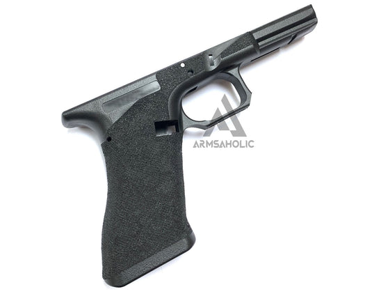 ArmsAholic Custom AGA-style Lower Frame for Marui 17 / 18C Airsoft GBB - Black New Version