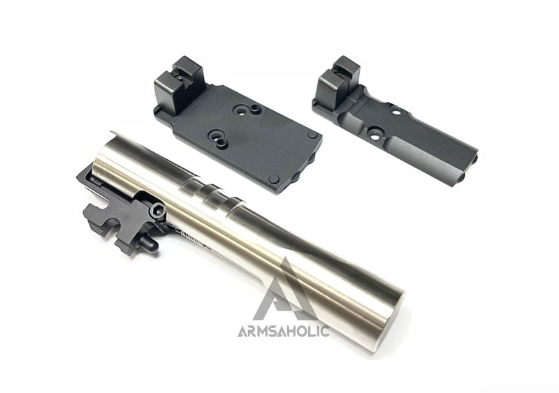 Load image into Gallery viewer, Nova CNC Steel slide + Aluminum Frame set **2011 Staccato-C2 RMR version for Tokyo Marui Hi-capa Airsoft GBB series