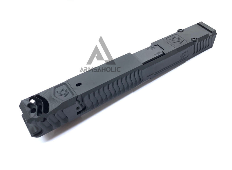 Load image into Gallery viewer, Nova CNC LK-UG RMR style with Comp Slide Set for Marui G19 GBB Series - Black
