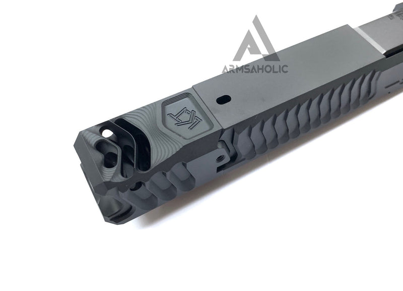 Load image into Gallery viewer, Nova CNC LK-UG RMR style with Comp Slide Set for Marui G19 GBB Series - Black
