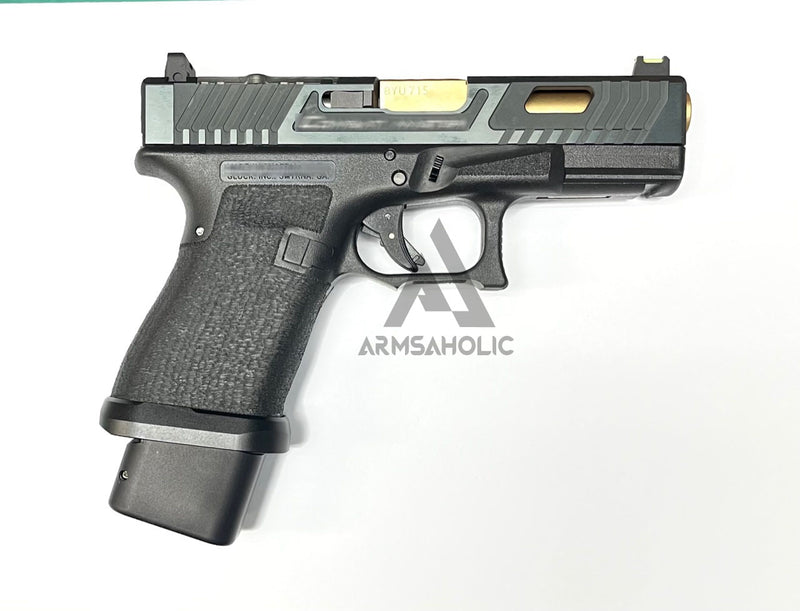 Load image into Gallery viewer, ArmsAholic Custom - T-Style G19 MOS RMR GBB Airsoft
