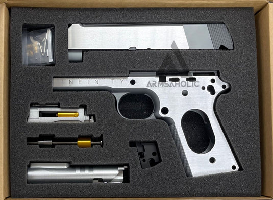 BOMBER CNC Aluminum INFINITY TIKI (Miami V) Slide & Frame Kit For MARUI V10 GBB Series