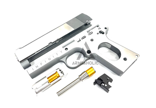 BOMBER CNC Aluminum INFINITY TIKI (Miami V) Slide & Frame Kit For MARUI V10 GBB Series