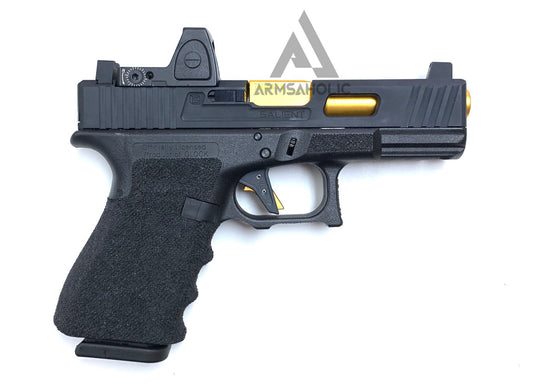 ArmsAholic Custom - S-style G19 RMR w/ Aluminum Barrel & Chamber set GBB Airsoft