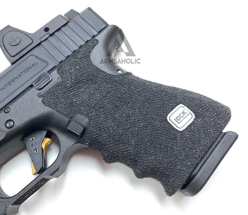 Load image into Gallery viewer, ArmsAholic Custom - S-style G19 RMR w/ Aluminum Barrel & Chamber set GBB Airsoft