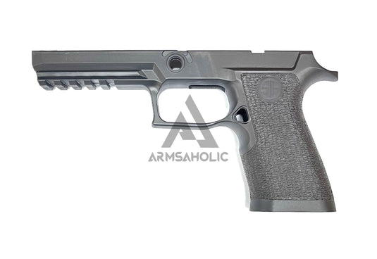 ArmsAholic  Custom X-Series Carry Full Size Lower Frame For VFC M17/M18/P320 Airsoft GBB Black