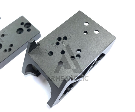 AF Red Dot Mount for RMR, DOC, T1, T2, DP-Pro, RMS (Black)
