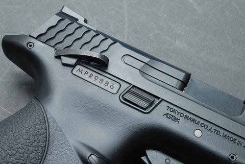 Load image into Gallery viewer, Guarder Series Number Tag w/ Teflon Coating for MARUI M&P9 (Black)