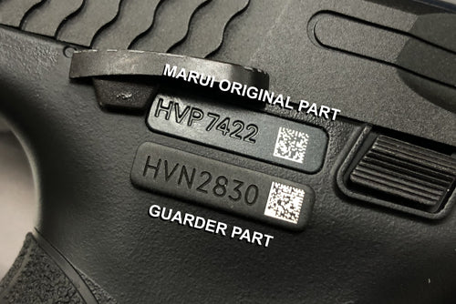 Load image into Gallery viewer, Guarder Matrix Series Number Tag for MARUI M&P 9 (TYPE A/Black)