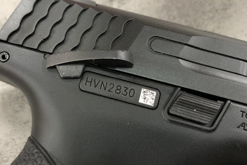 Load image into Gallery viewer, Guarder Matrix Series Number Tag for MARUI M&P 9 (TYPE A/Black)