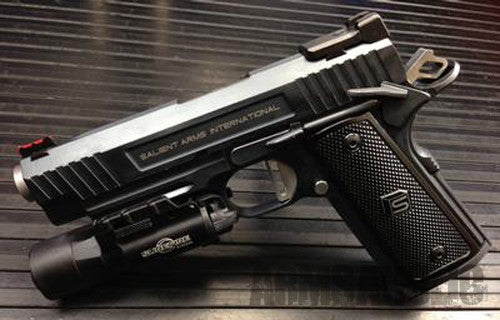 Load image into Gallery viewer, Nova SAI style Trigger for Tokyo Marui M1911A1 Series - Silver