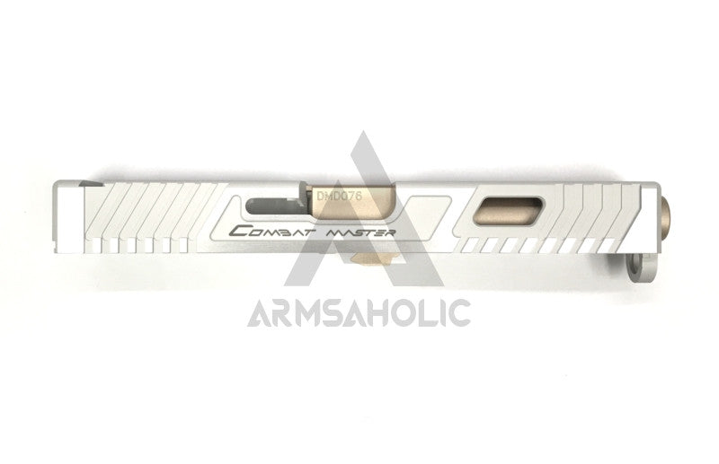 Load image into Gallery viewer, Nova T-style G17 Aluminum Slide for Marui Arisoft G17 GBB series - Silver Limited Edition