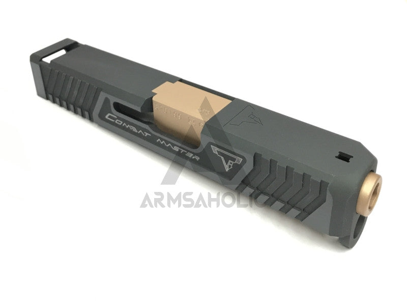 Load image into Gallery viewer, Nova T-style G26 Aluminum Slide for Marui Airsoft G26 GBB series - Shiny Black Limited Edition