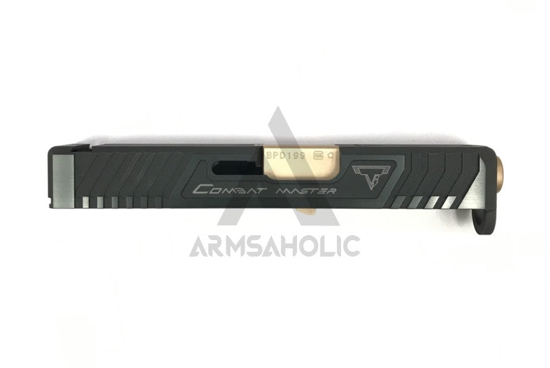 Load image into Gallery viewer, Nova T-style G26 Aluminum Slide for Marui Airsoft G26 GBB series - Shiny Black Limited Edition