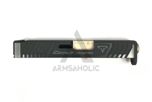 Nova T-style G26 Aluminum Slide for Marui Airsoft G26 GBB series - Shiny Black Limited Edition