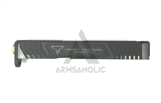 Nova T-style G26 Aluminum Slide for Marui Airsoft G26 GBB series - Shiny Black Limited Edition