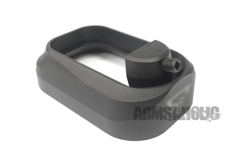 Load image into Gallery viewer, Nova T-Style Magazine Magwell for Marui G17/18/34 GBB Series - Black