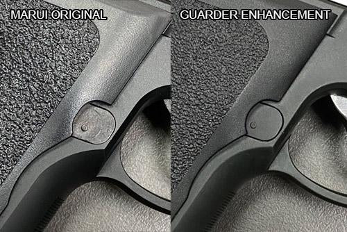 Load image into Gallery viewer, Guarder Steel Magazine Catch Support Plate For MARUI P226R/E2 #P226-42(BK)