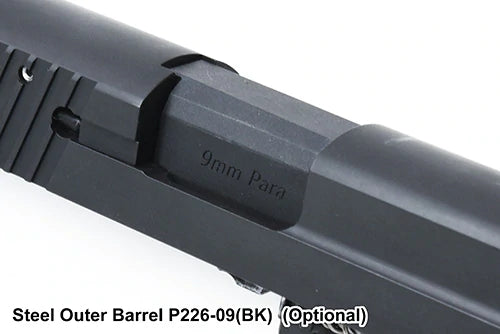 Guarder Aluminum CNC Slide Set for MARUI P226/E2 (Black/Early Ver. Marking)